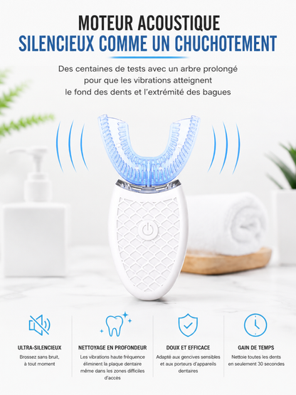 Brosse à dents intelligente de Type U, adulte